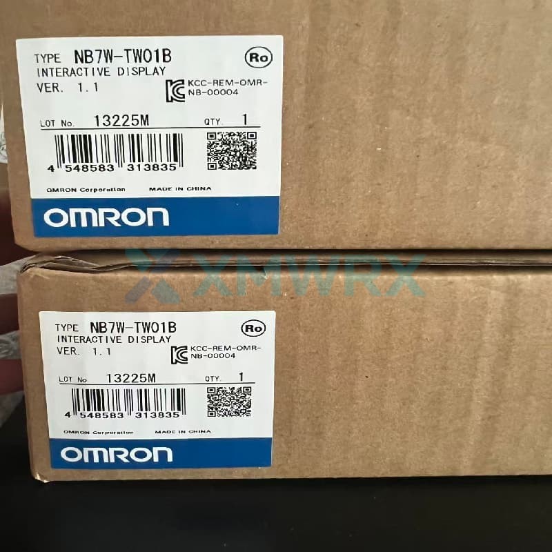 OMRON  NB7W-TW01B NB series / NB-S series  Programmable terminal / Touch screen HMI  7-inch TFT LCD