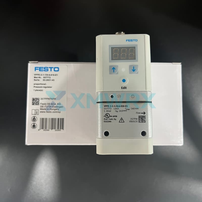 FESTO VPPE-3-1-1/8-6-010-E1  557772  VPPE series pilot-operated proportional pressure valves