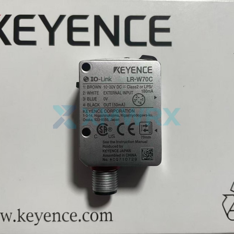 KEYENCE LR-W70C Small/Dual Spot Type M12 connector 4pin type