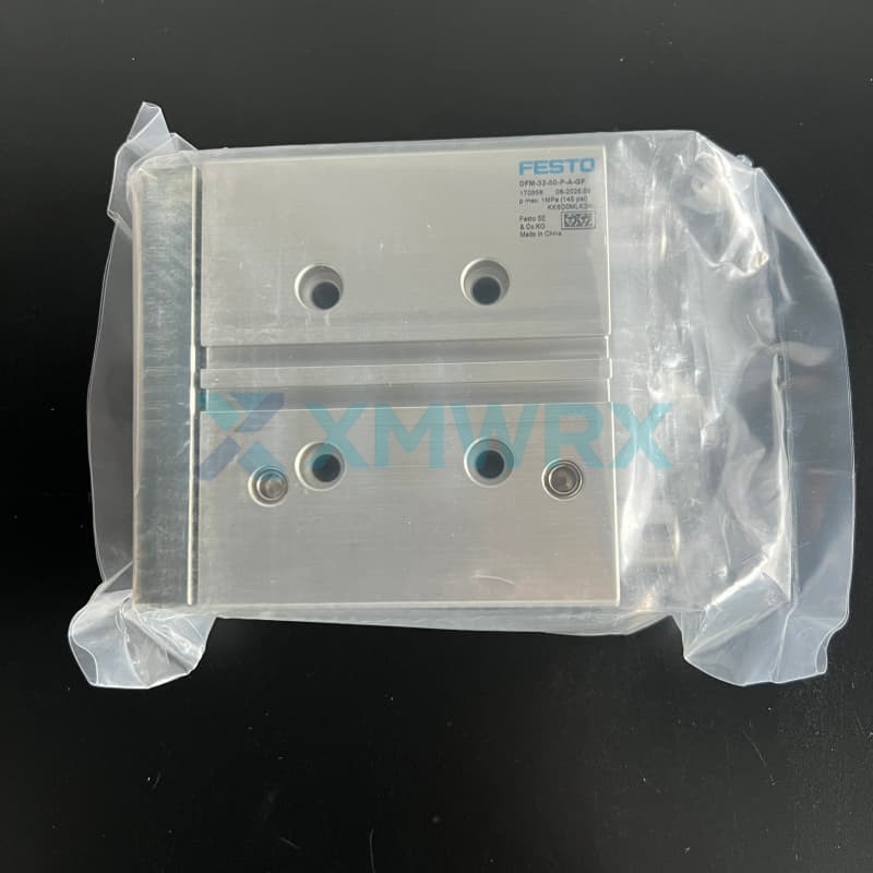 FESTO DFM-32-50-P-A-GF 170858 DFM Guided Pneumatic Actuator, Twin Piston Rod Design, 32mm Bore x 50mm Stroke