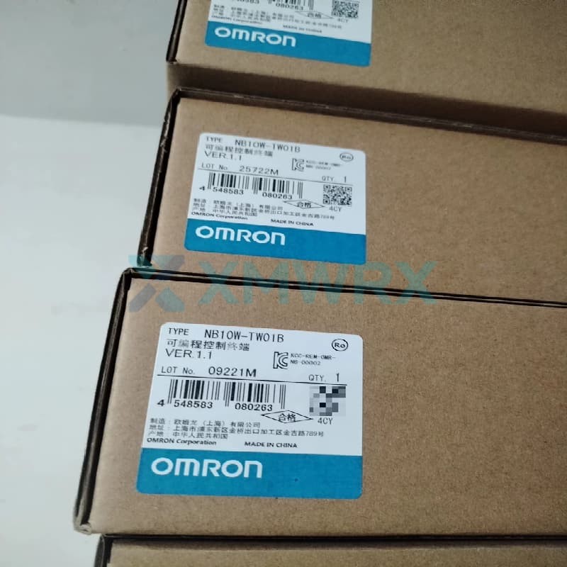 OMRON  NB10W-TW01B  10.1-inch high-performance programmable human-machine interface (HMI)