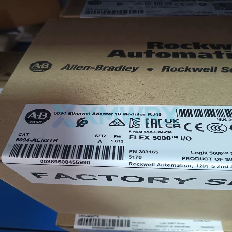 Allen Bradley  5094-AEN2TR  FLEX 5000 Series Dual-Port EtherNet/IP Adapter Module