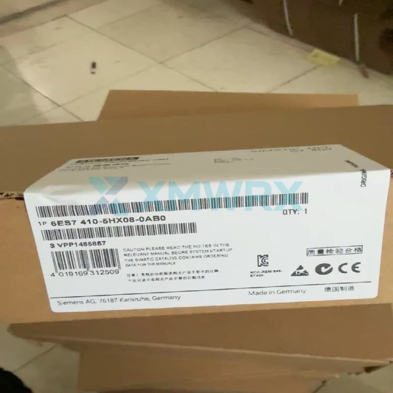SIEMENS  6ES7410-5HX08-0AB0  SIMATIC S7-400 Series High-Performance Fault-Tolerant CPU Module
