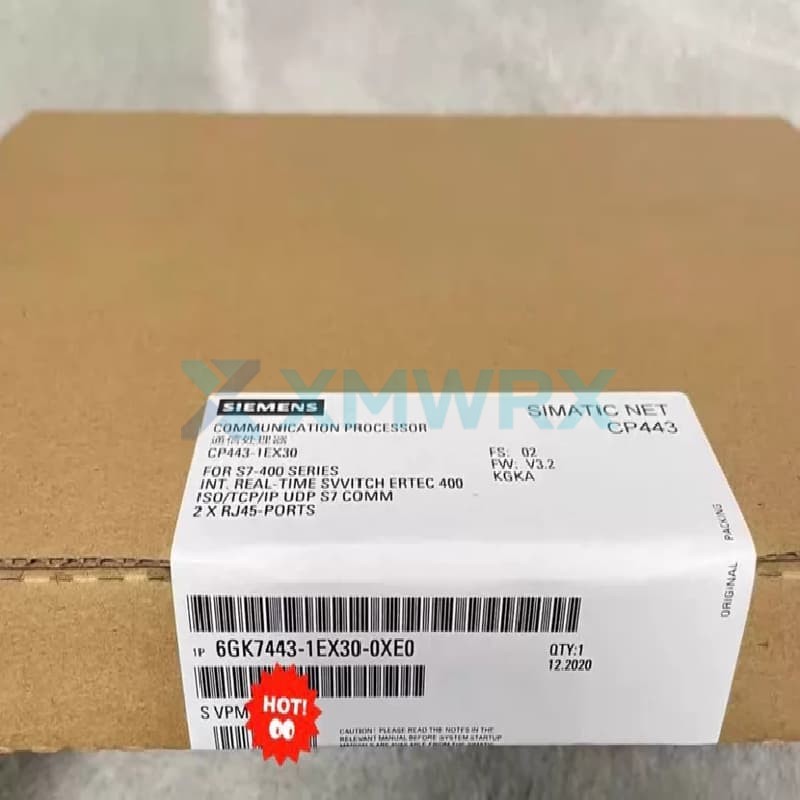 SIEMENS  6GK7443-1EX30-0XE0  SIMATIC NET series CP 443-1 communication processor
