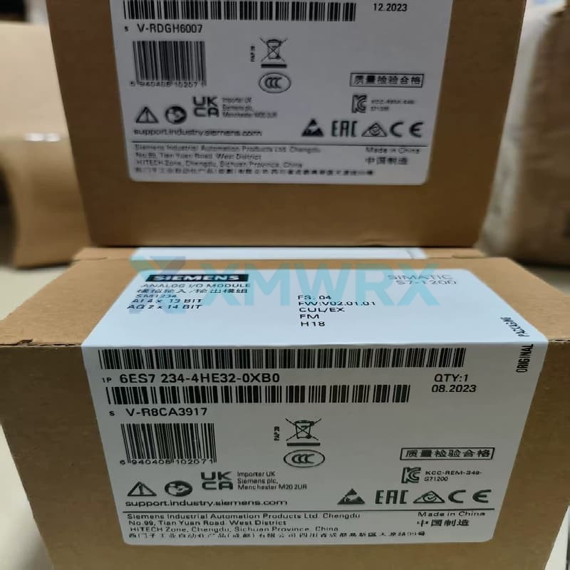 SIEMENS  6ES7234-4HE32-0XB0  SIMATIC S7-1200 series analog input/output signal modules