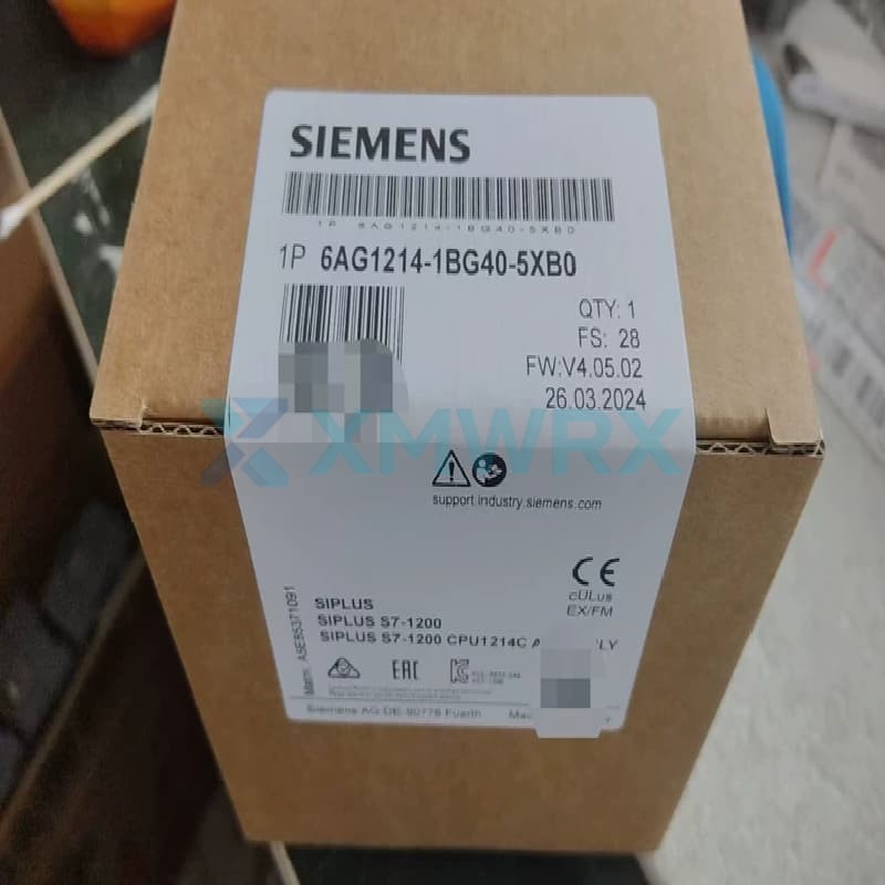 SIEMENS  6AG1215-1BG40-5XB0  SIMATIC S7-1200 series SIPLUS CPU 1215C